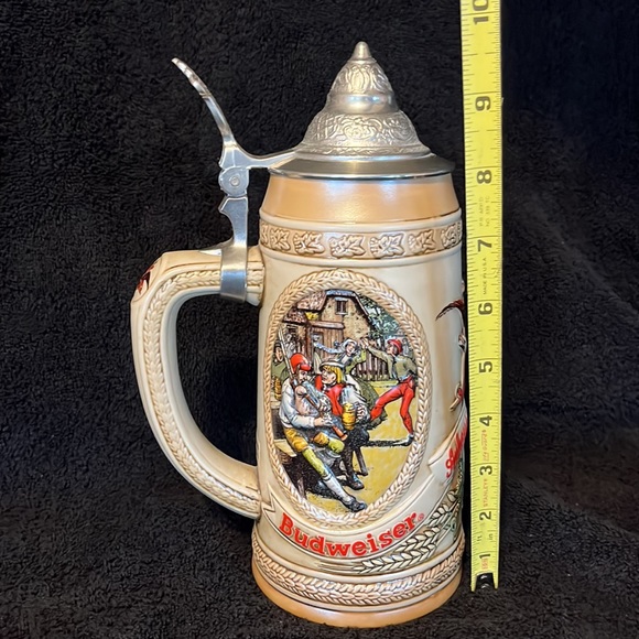 1985 Tomorrow’s Treasures Collectible Anheuser Busch Beer Stein M Series #79562 - Picture 9 of 10